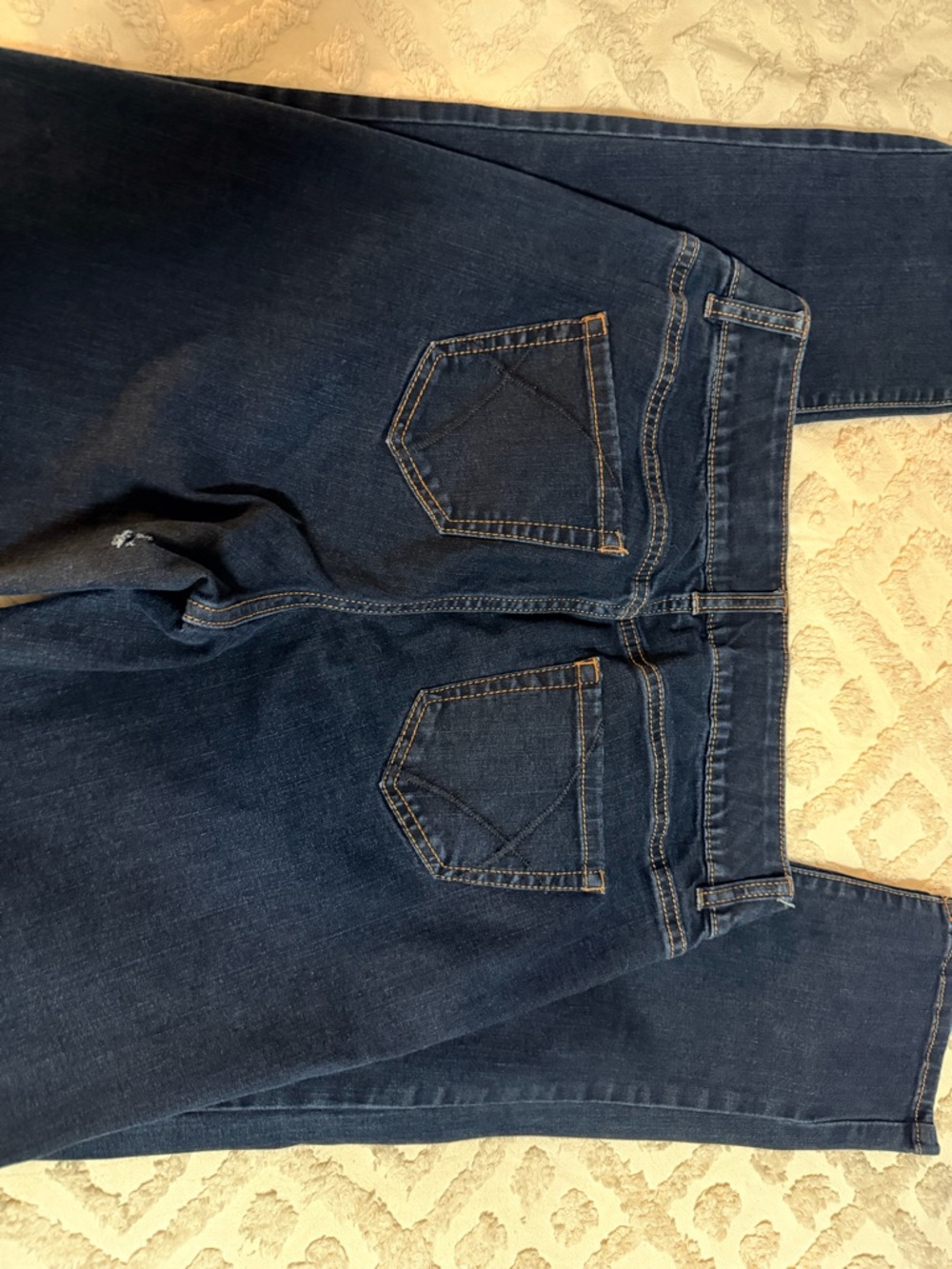 Lane Bryant Dark Blue Slim Fit Jeans - Size 14L                #505 - Picture 3 of 8